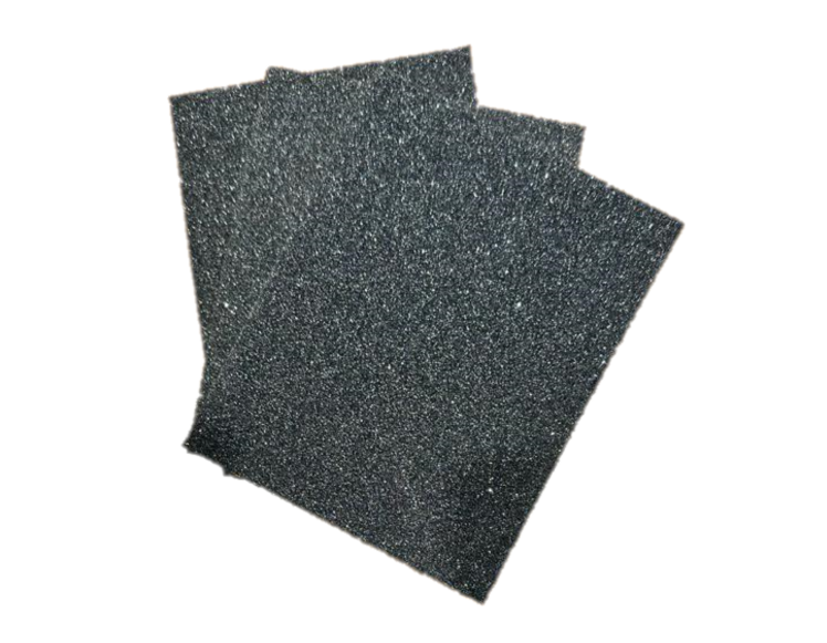Esponjas abrasivas negras de grano grueso, paquete de 3 piezas P60 y P100