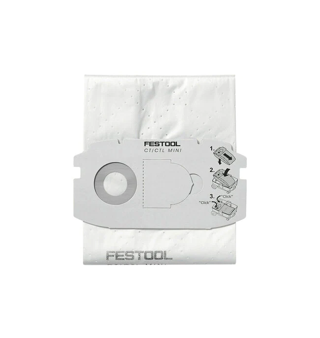 Festool Automotive Systems, bolsa de filtro SELFCLEAN 202658 para MIDI antes de 2019 CF 5 uds.