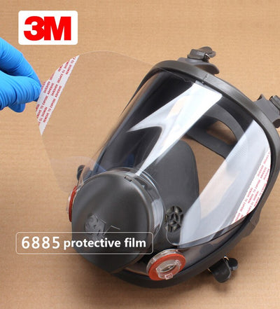 Respirador reutilizable 3M, careta completa, protector facial, cubierta apilada 6800 Protector de pantalla 6885