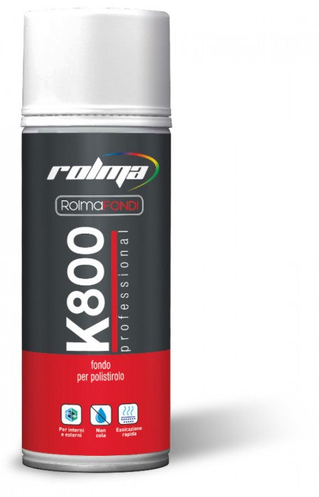 Rolma Bottom For Clinging Poliestireno Primer Spray Spray 400ml K800