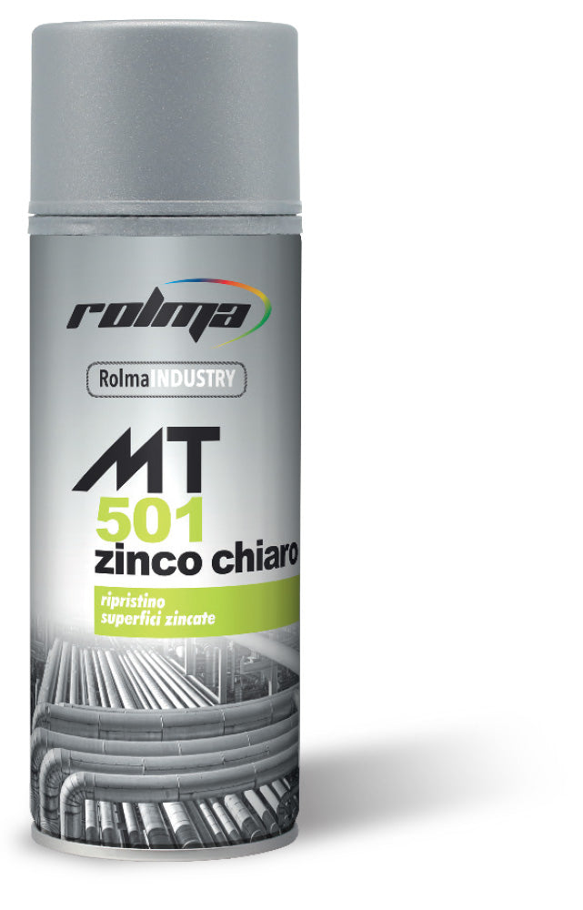 Rolma Zinc Zinc Spray Spray Transparente MT 501 400ml