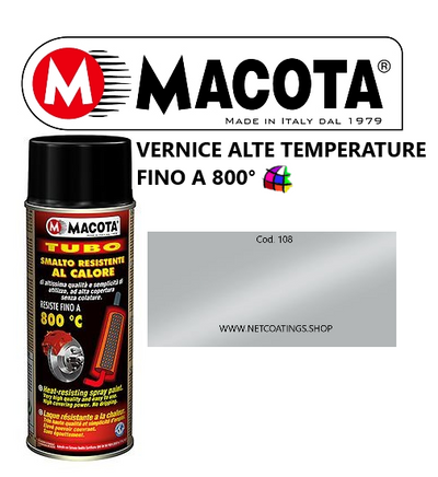 Macota Manguera en aerosol Pintura en aerosol para altas temperaturas Pinzas de freno Silenciadores 800 °