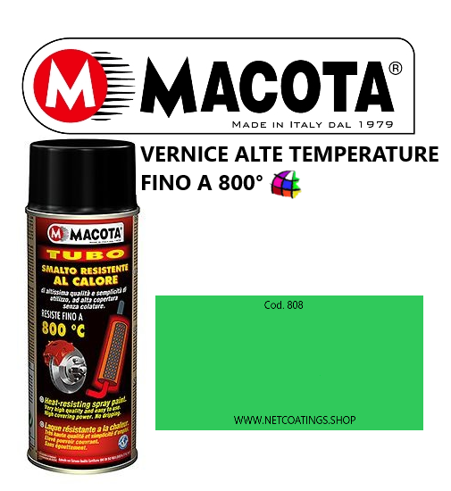Macota Manguera en aerosol Pintura en aerosol para altas temperaturas Pinzas de freno Silenciadores 800 °