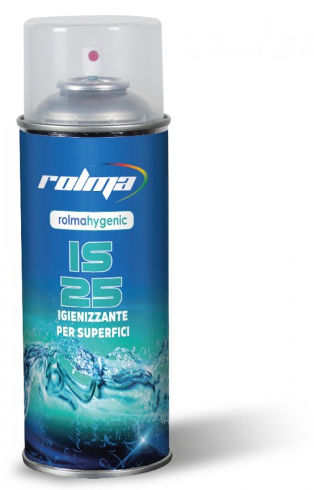 Spray desinfectante de superficies Rholm 400ml IS 25